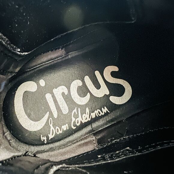 Circus NY by Sam Edelman Darielle Lug Sole Chelsea Boots Platform Goth -Size 7.5 - Picture 7 of 8